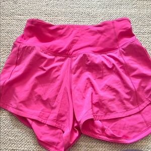 lululemon athletica Hot Pink Athletic Shorts